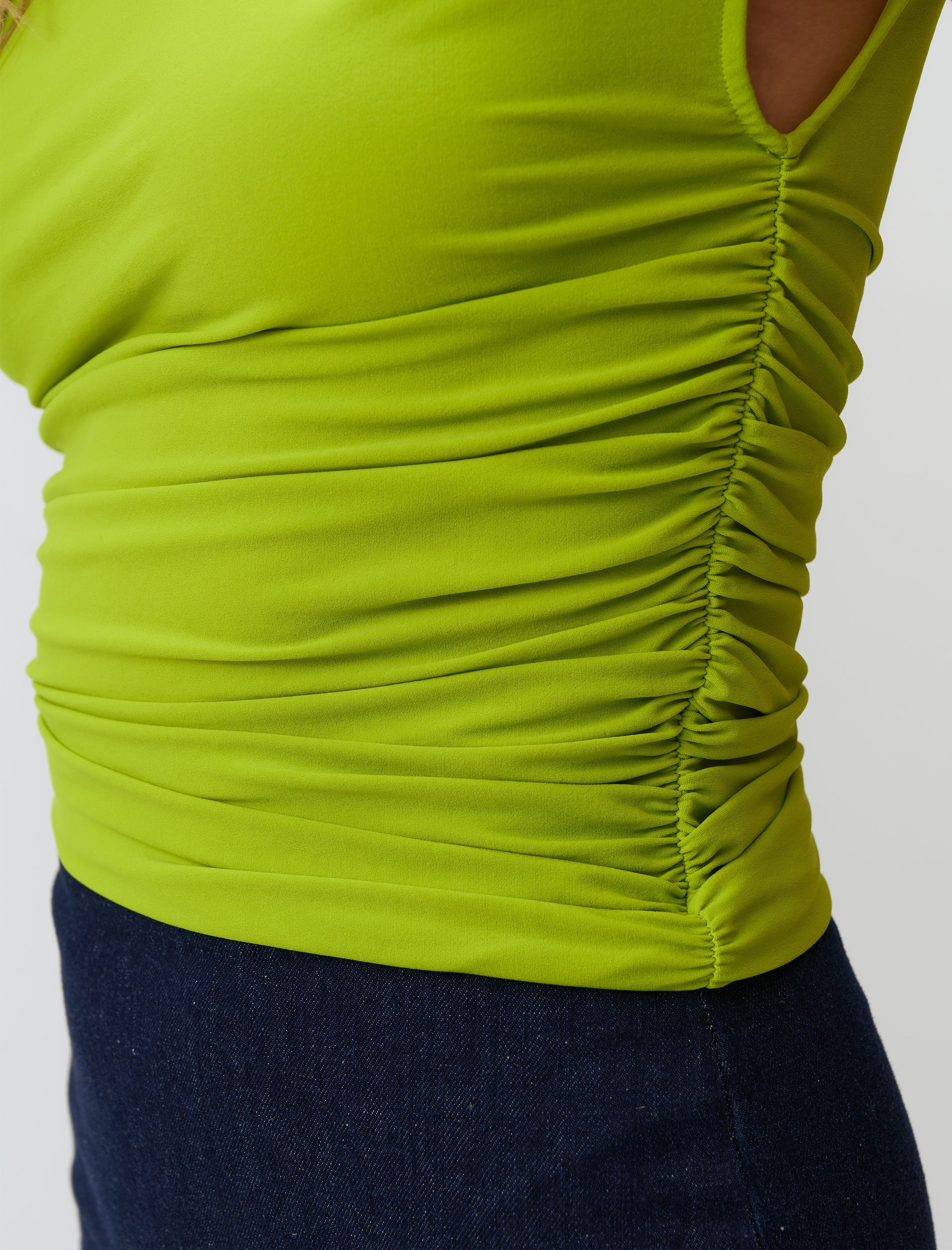 IRIS TOP NEON GREEN - ARETE READY TO WEAR