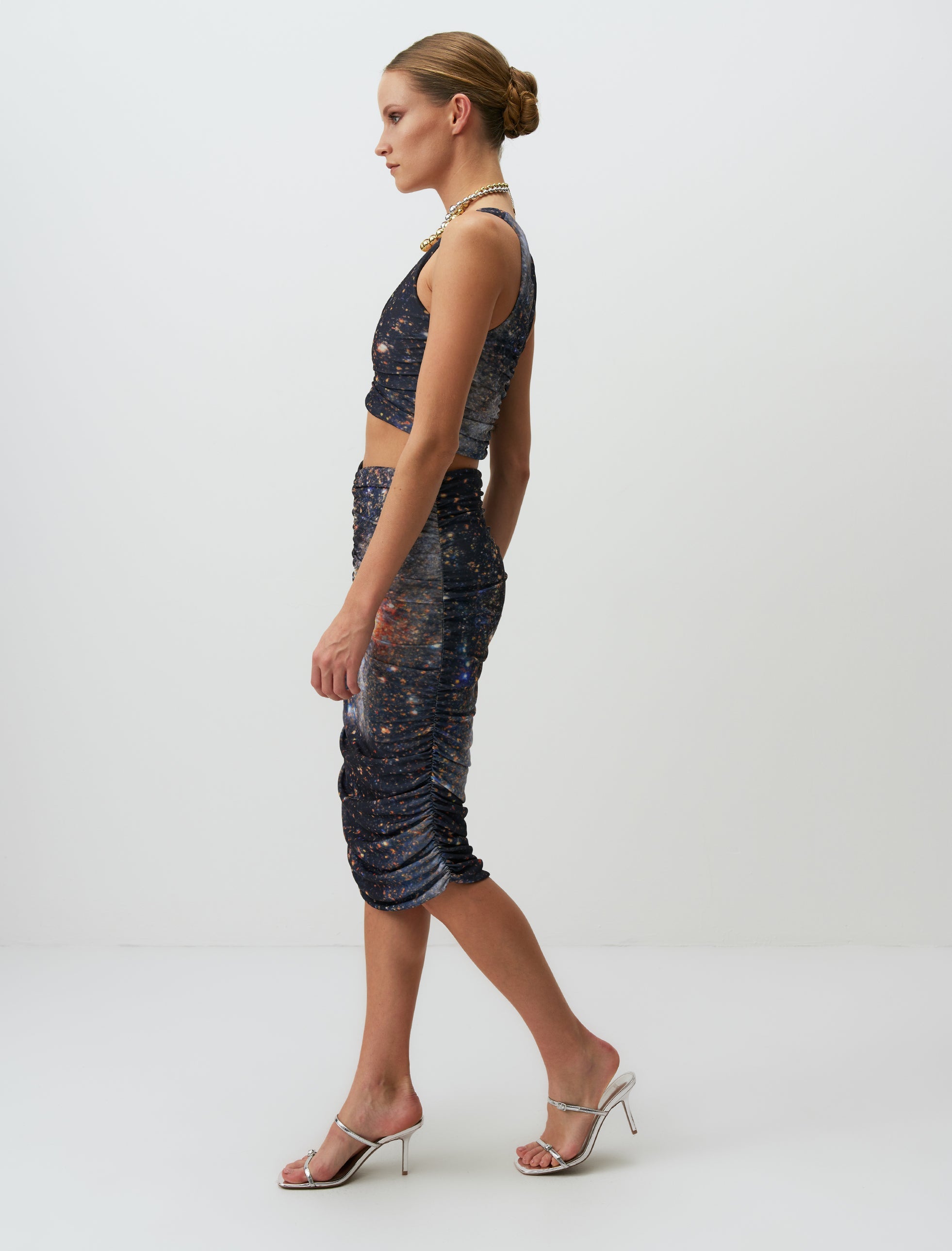 ANTIOPE SKIRT GALAXY - ARETE READY TO WEAR