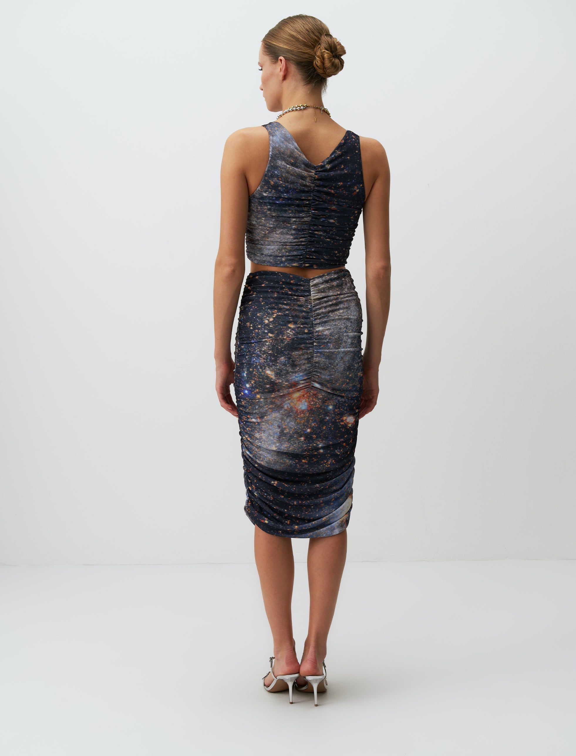 ANTIOPE SKIRT GALAXY - ARETE READY TO WEAR