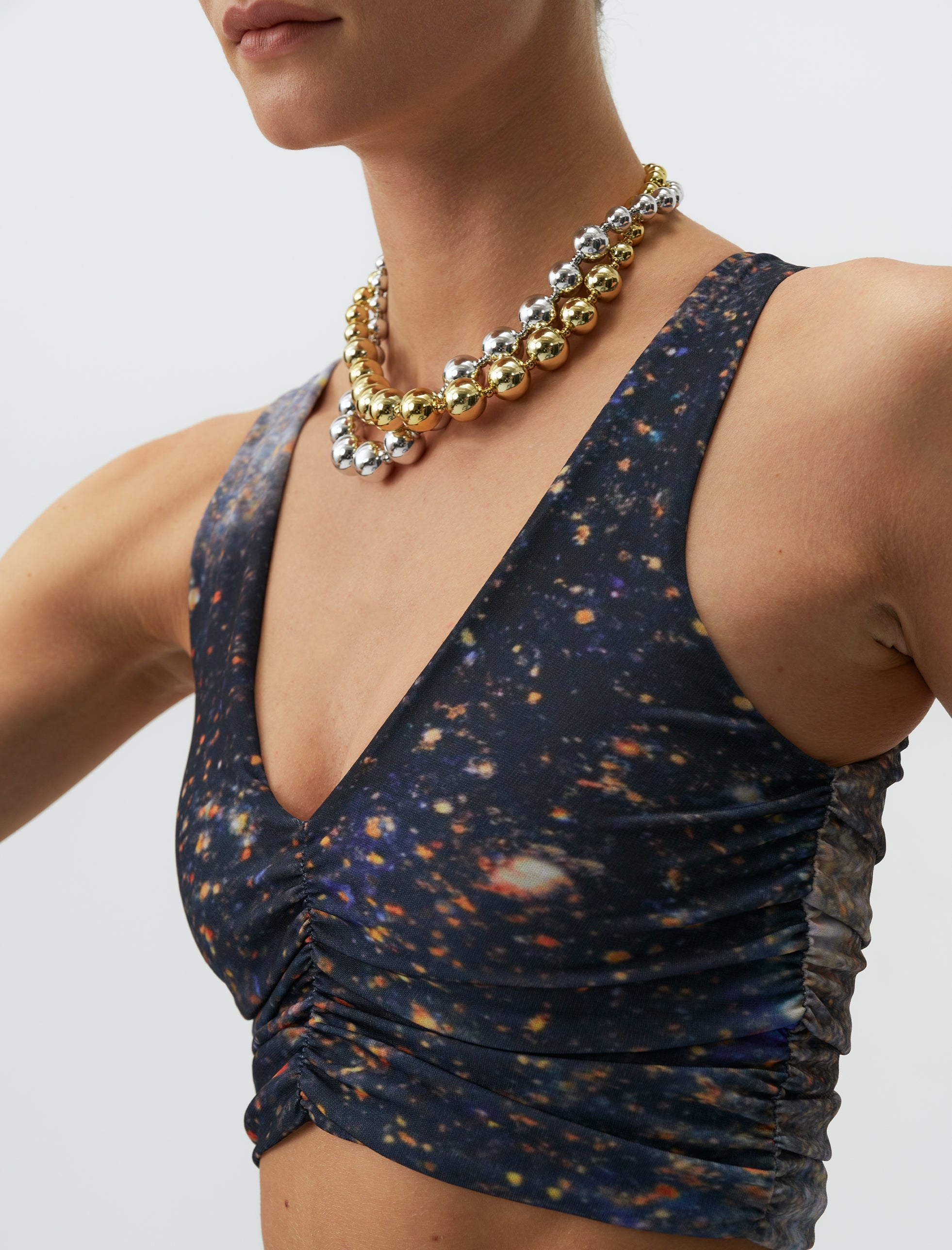 LETO TOP GALAXY - ARETE READY TO WEAR