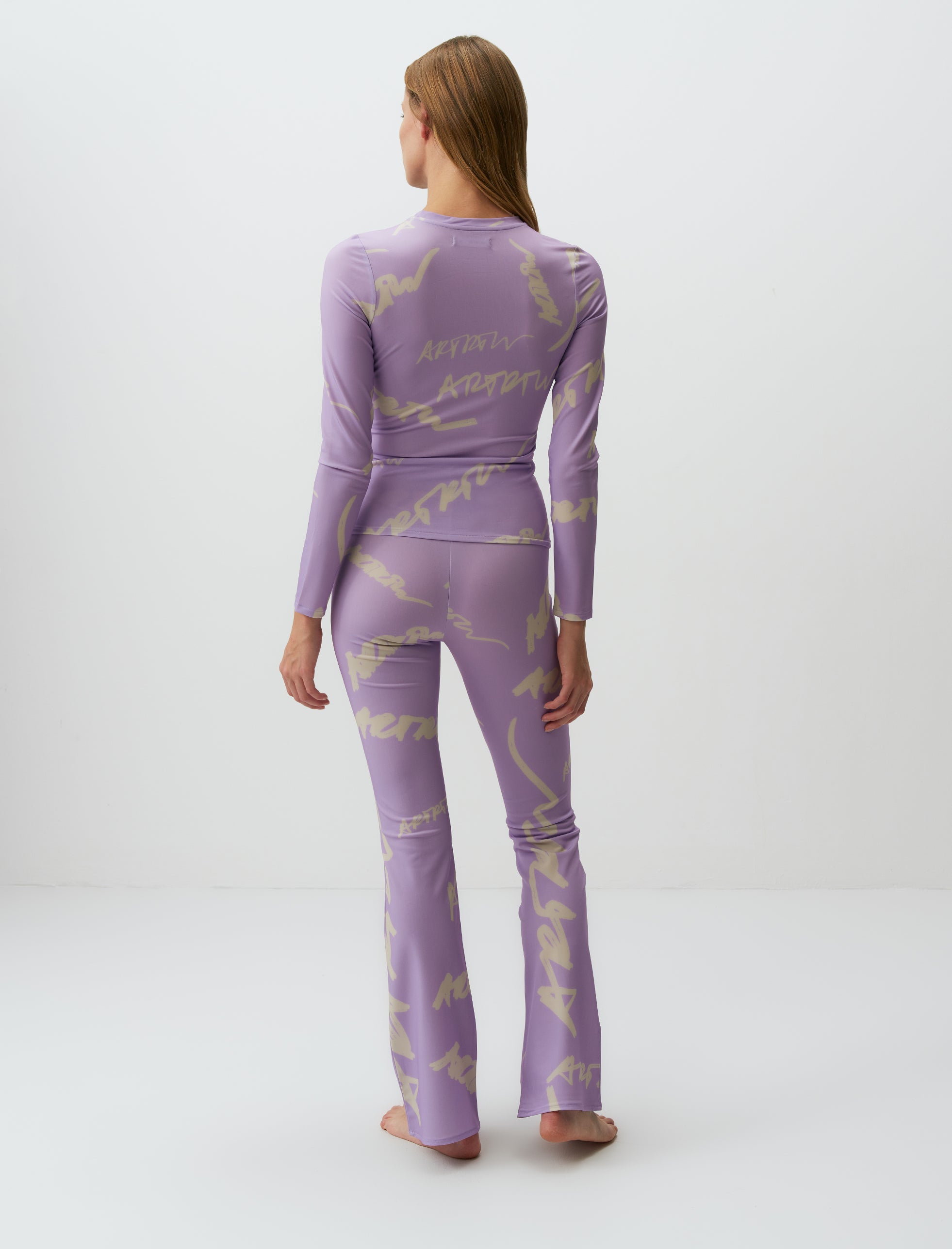 ATTIS PANTS LILAC-STONE - ARETE READY TO WEAR