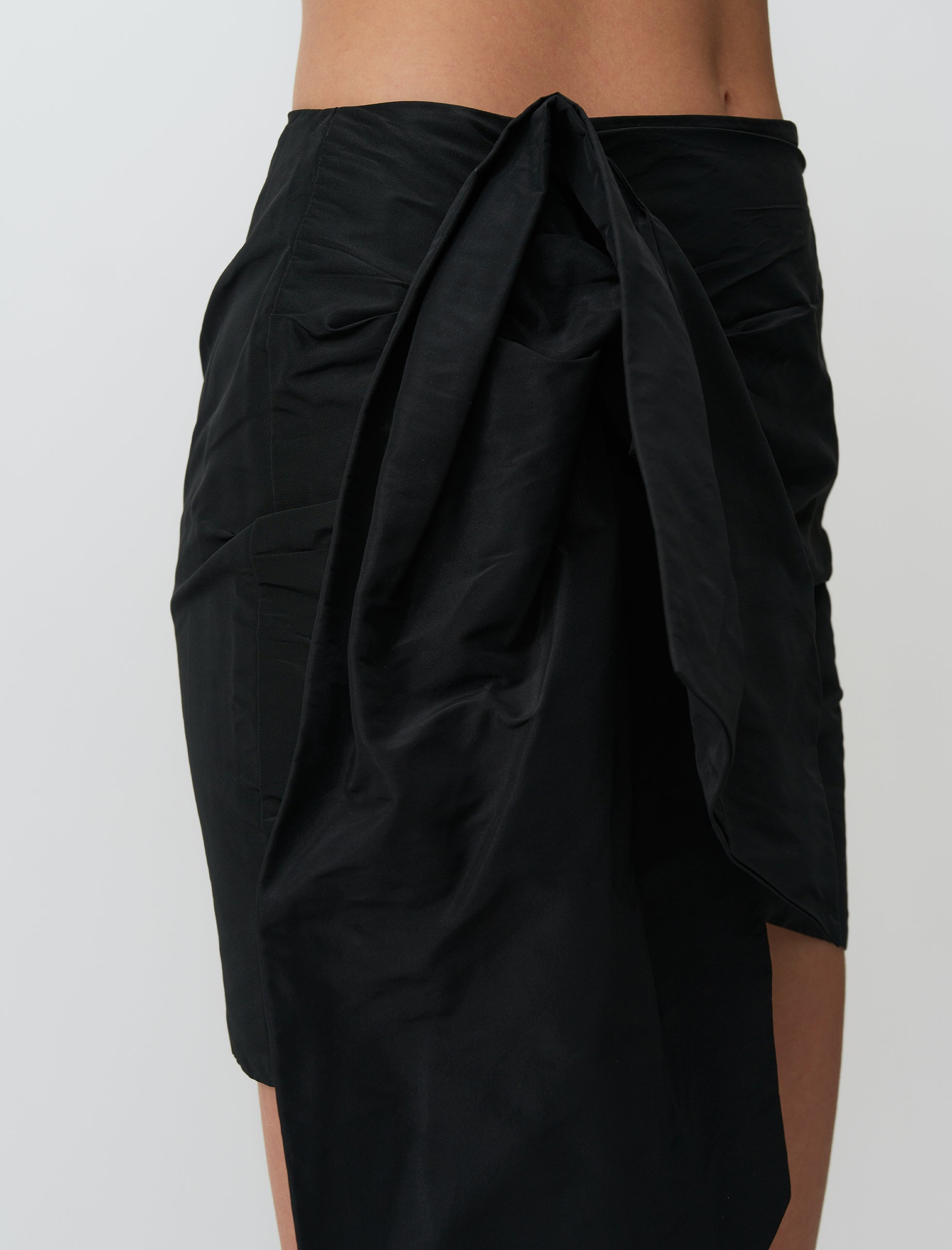 MELETE SKIRT BLACK - ARETE READY TO WEAR