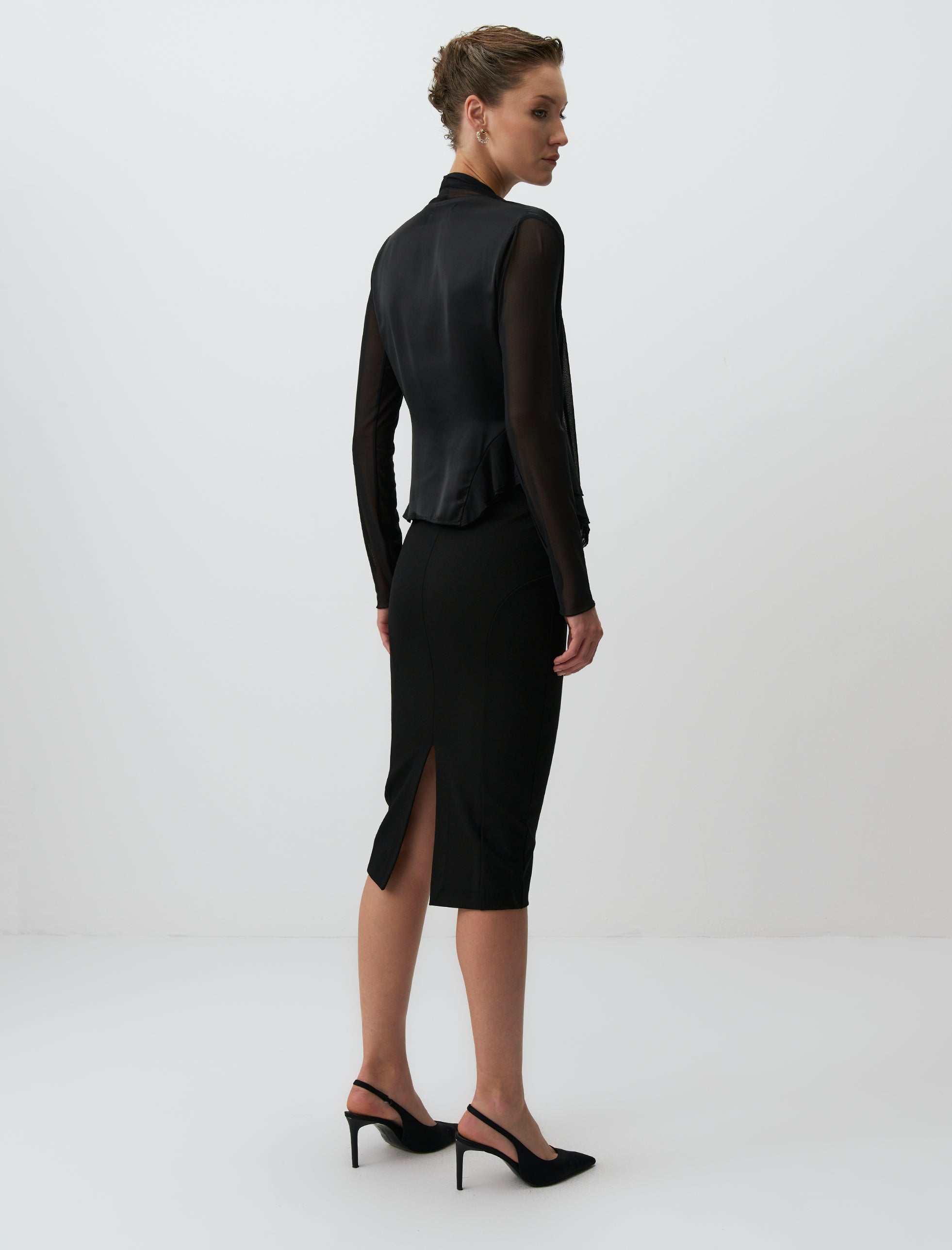 HYPERION SKIRT BLACK - ARETE READY TO WEAR