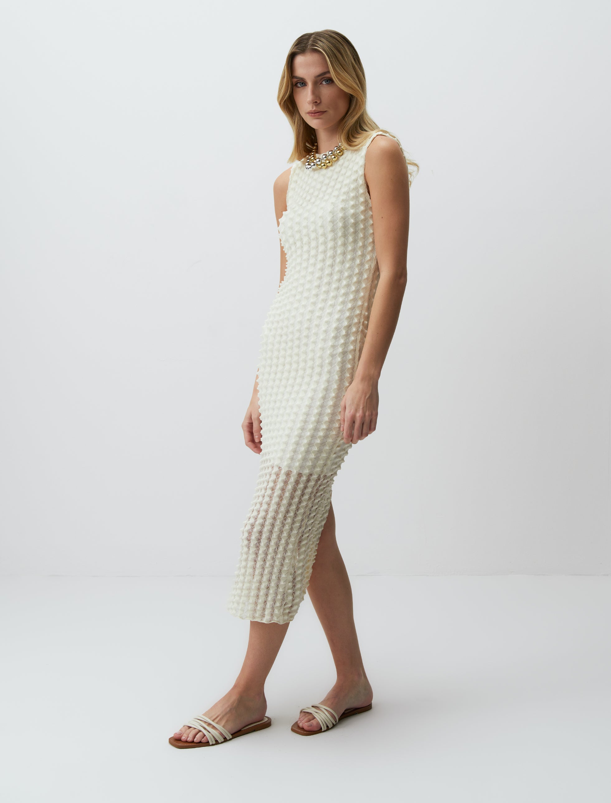 AETHERIUM DRESS WHITE - ARETE READY TO WEAR