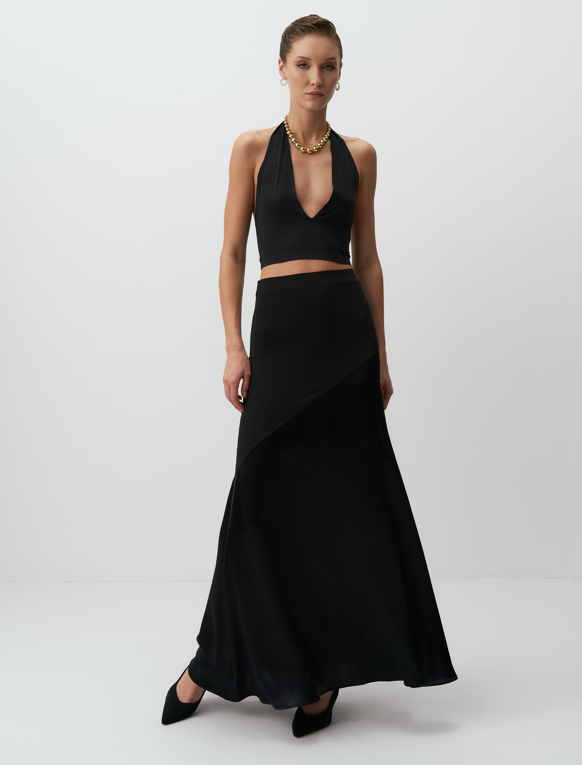 SERENA SKIRT BLACK - ARETE READY TO WEAR