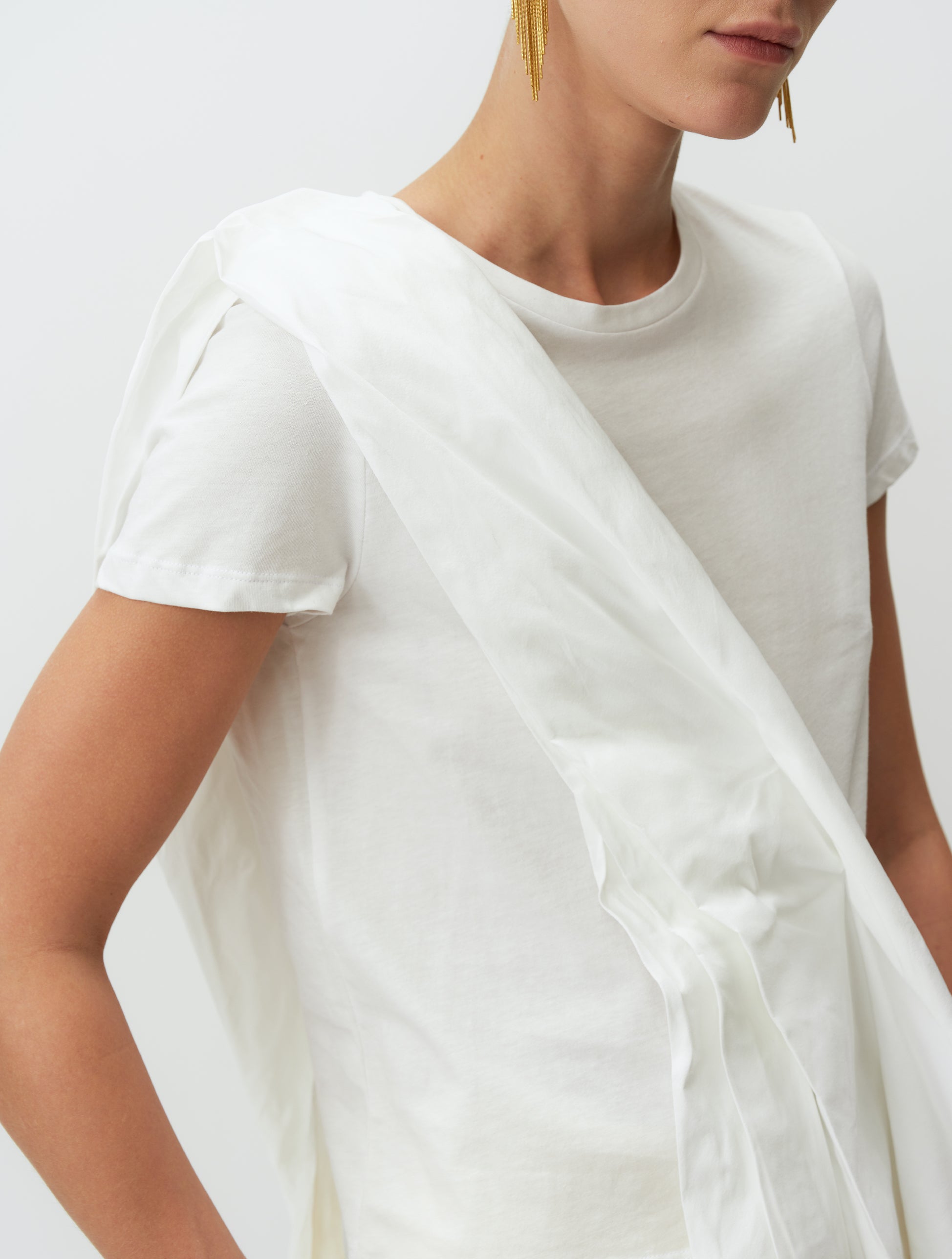 ERATO T-SHIRT WHITE - ARETE READY TO WEAR