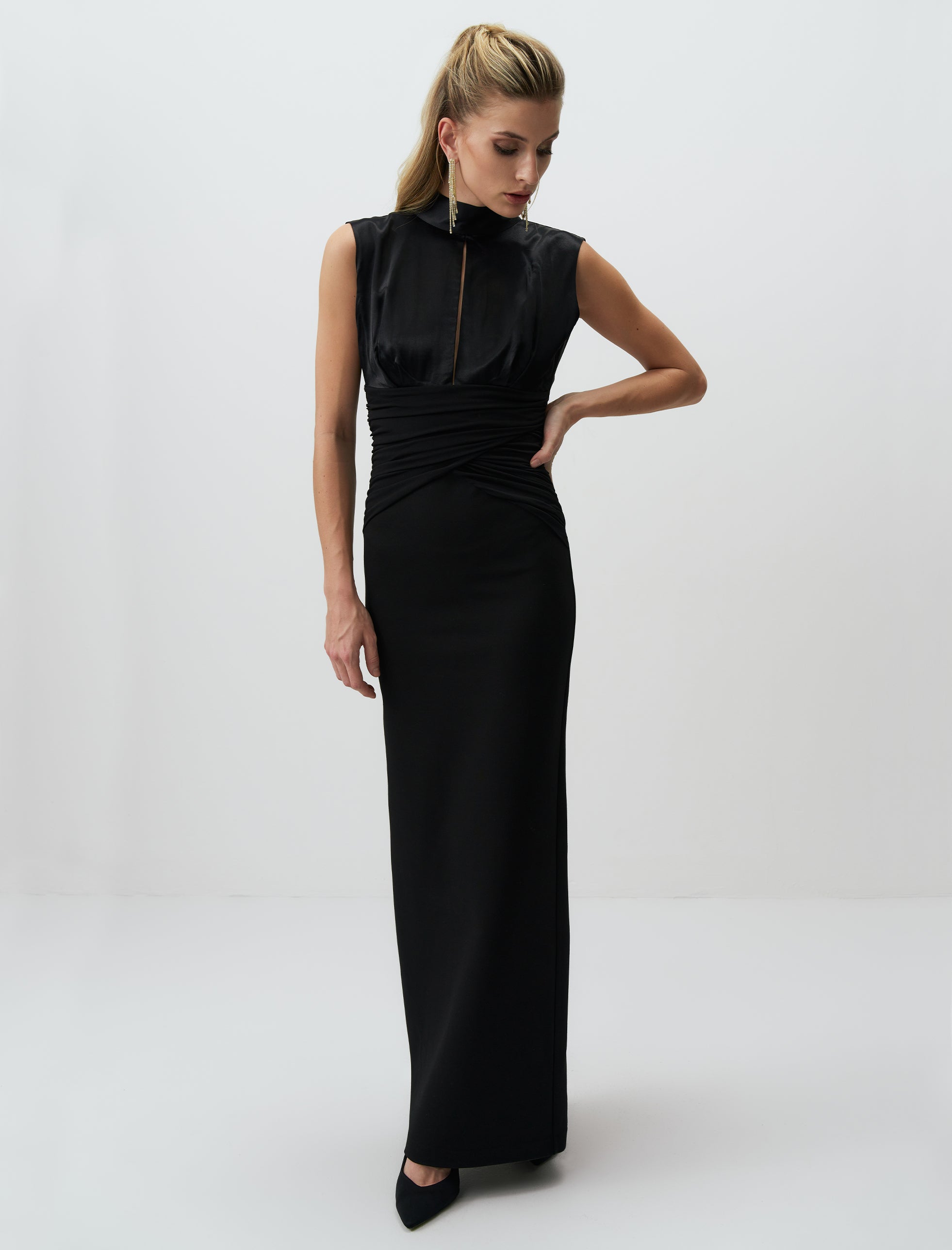 ICARUS DRESS BLACK - ARETE READY TO WEAR