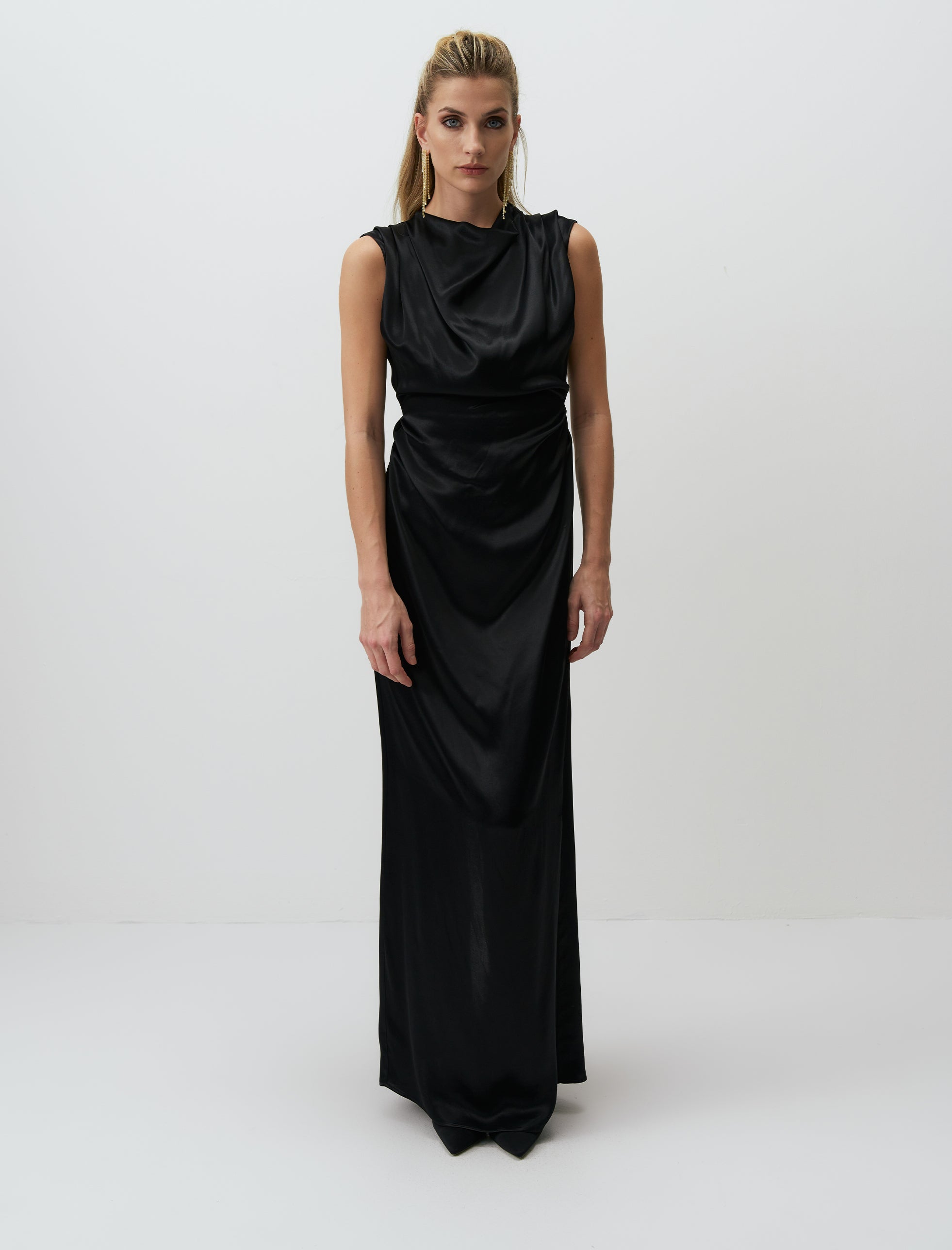 AENEAS DRESS BLACK - ARETE READY TO WEAR