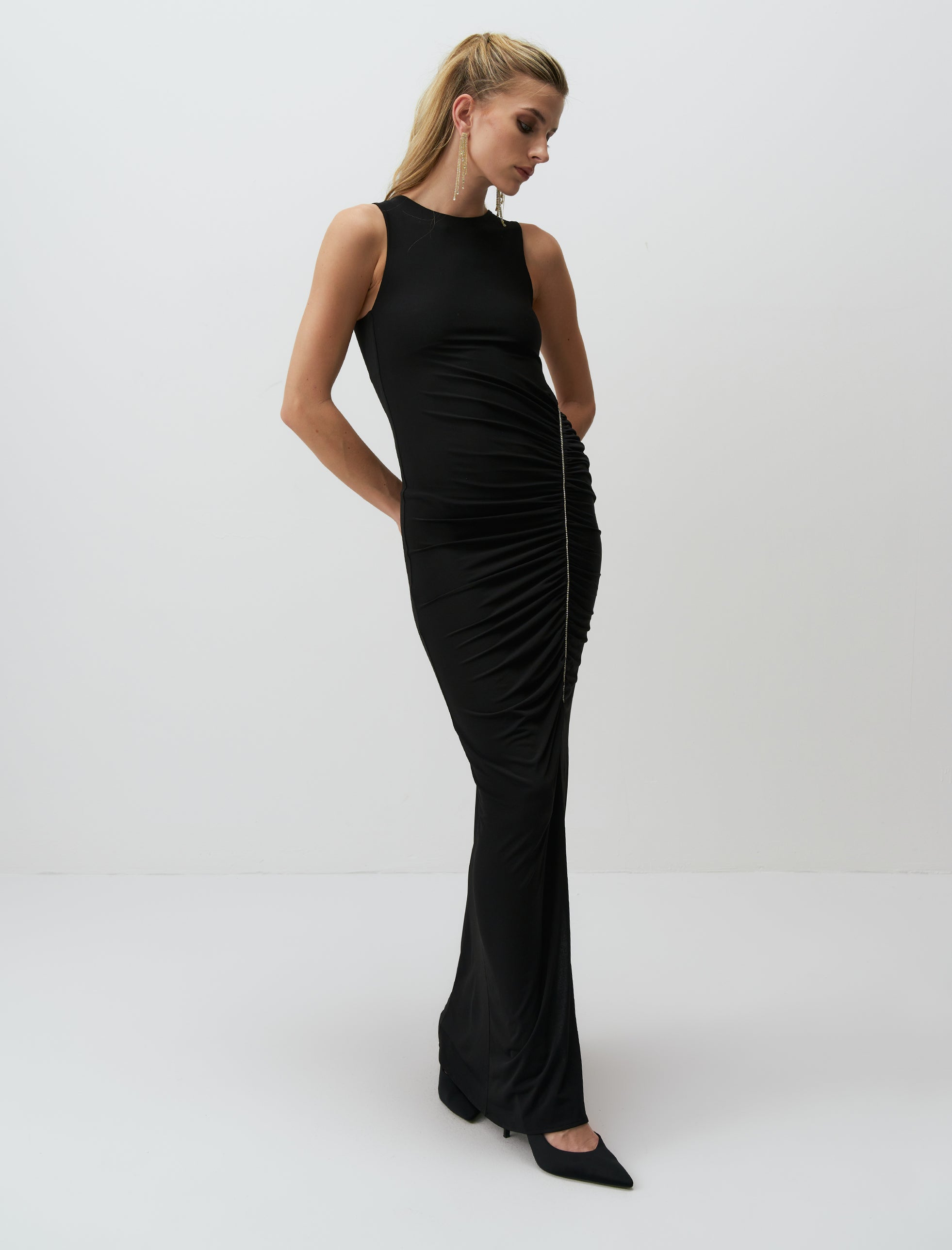 EREBUS DRESS BLACK - ARETE READY TO WEAR