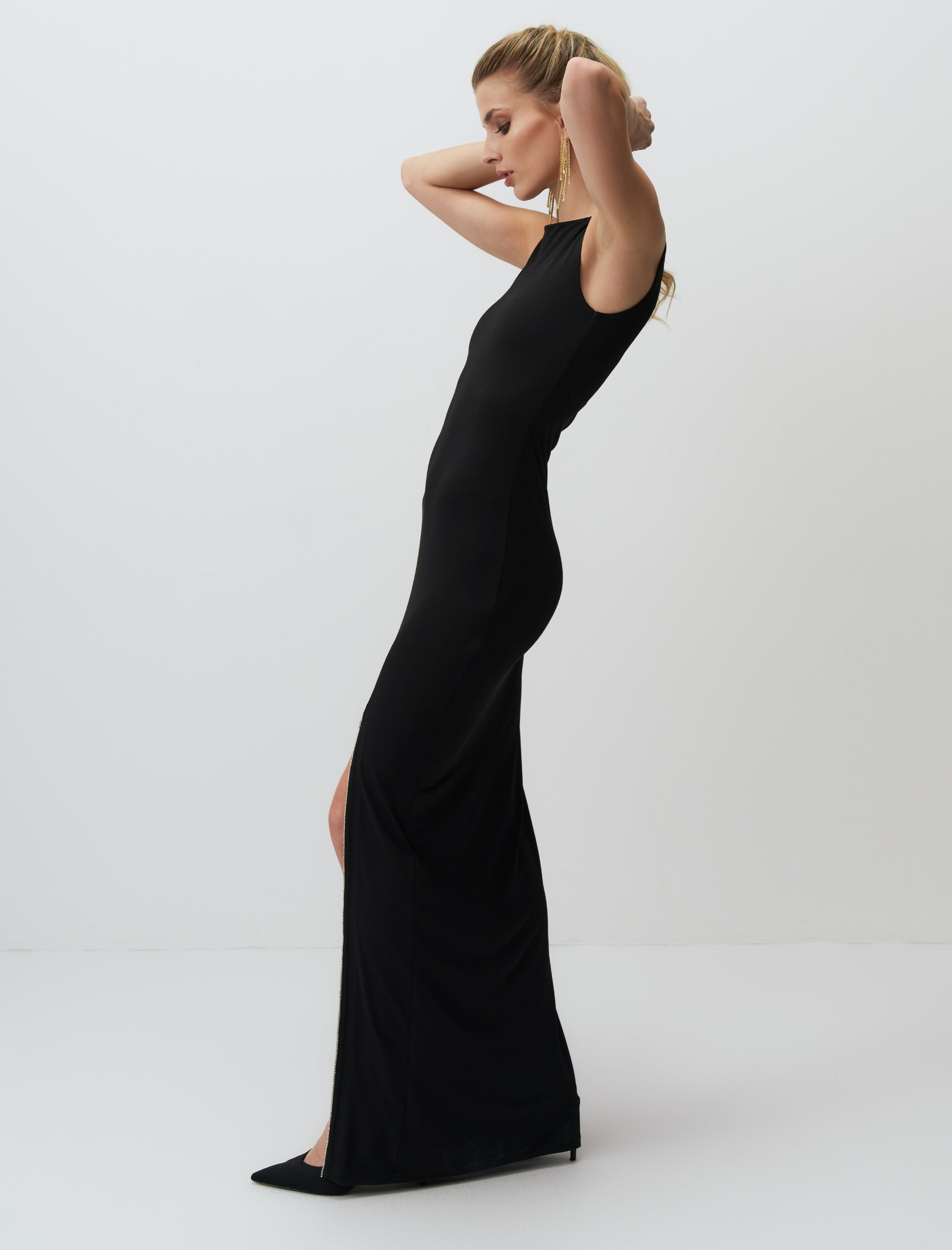 KOLONIDA DRESS BLACK - ARETE READY TO WEAR