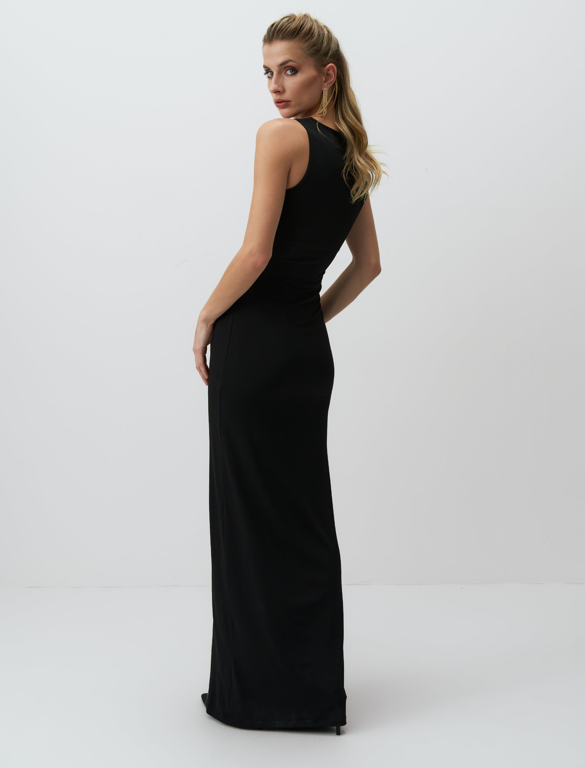 KOLONIDA DRESS BLACK - ARETE READY TO WEAR